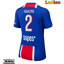 Paris Saint-Germain Achraf Hakimi #2 Replica Home Shirt Ladies 2026-27 Short Sleeve